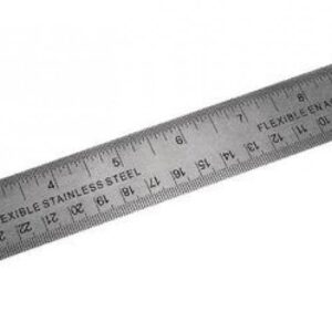 RULER 30 CM STEEL