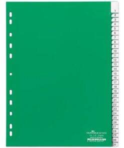 Divider 12 Part Durable Green 6210