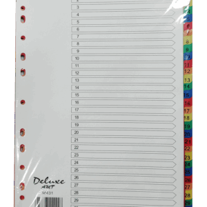 Divider MANILA 1-31 Part Modest