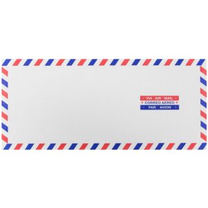 Envelope 9x4 Airmail