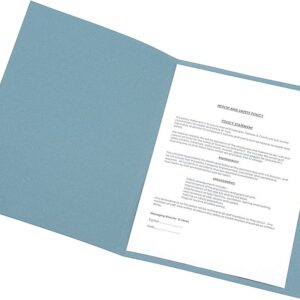 Square Cut Folder Oryx Blue