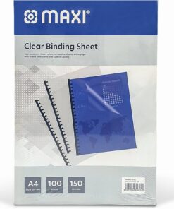 Binding Cover A4 PVC Clear 180mic