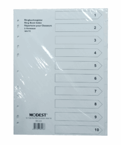 Divider Pvc Grey 1-10 Modest