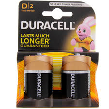 Battery Duracell D2 LR20-2pc Card
