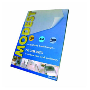 Alternative view of Binding Cover A4 PVC Clear 180mic