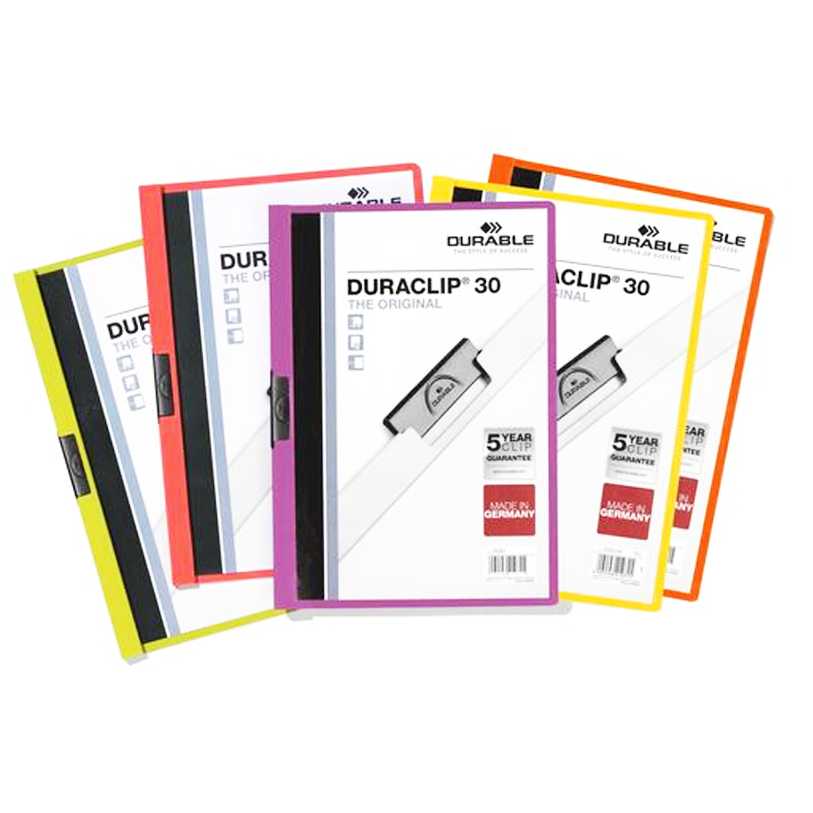Jiffex A4 Duraclip 30 document file for office presentations and document organization