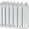A4 2 ring binder file folder pack of 12 pieces for office and school use