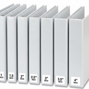A4 2 ring binder file folder pack of 12 pieces for office and school use