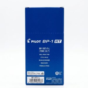 Pilot BP-1 RT retractable ballpoint pen with smooth ink flow and rubber grip for comfortable writing