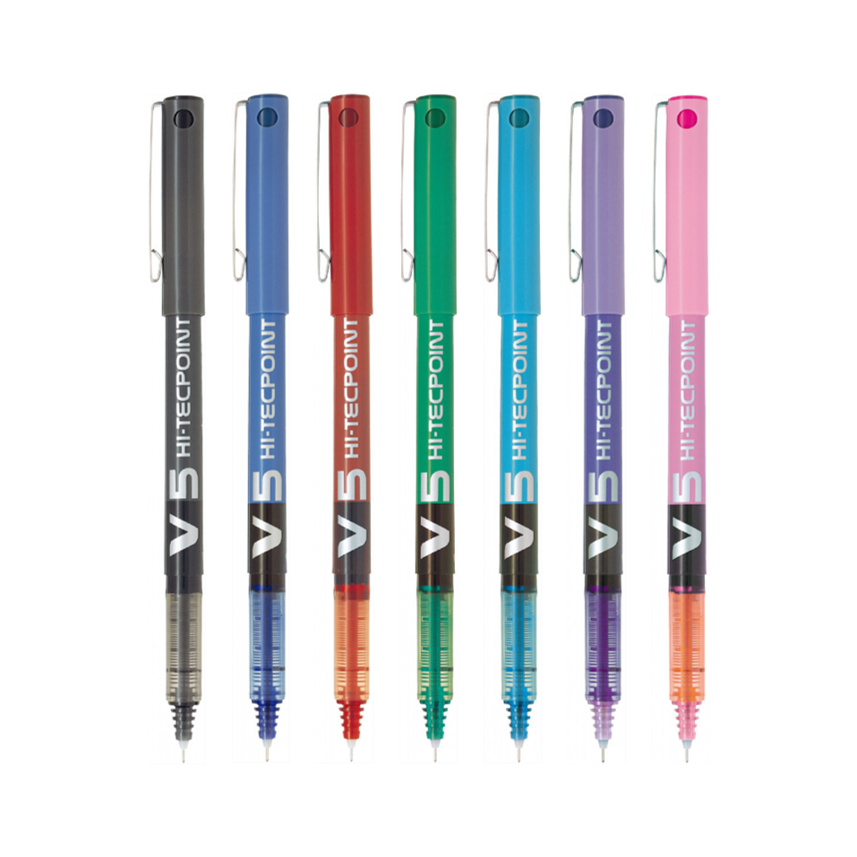 Pilot BX V5 0.5mm roller pen for smooth precision writing in Oman