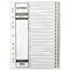 A4 PVC divider set with A-Z numbered grey tabs for file organization